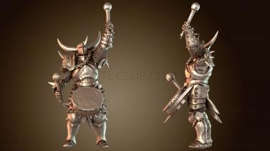 3D модель Церемониал солдатского барабанщика (STL)