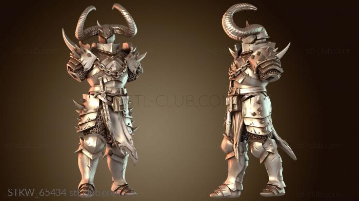 Military Солдат с двумя мечами