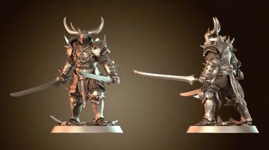 3D модель Подставка для двух мечей солдата (STL)