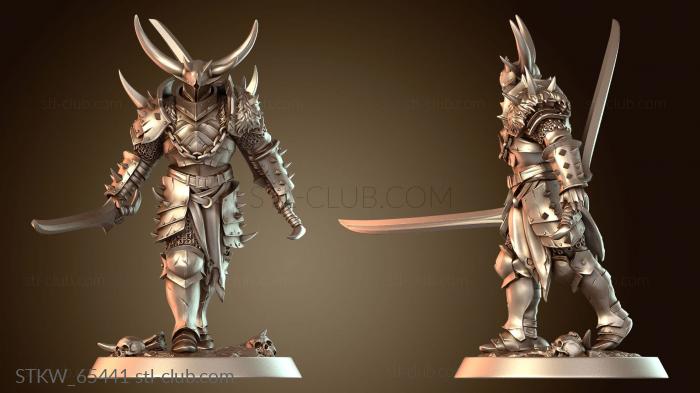 Прогулка с двумя мечами от солдата