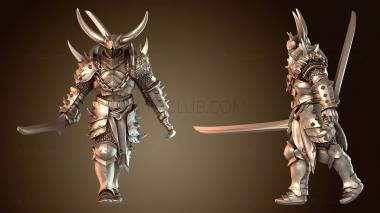 3D модель Солдатский двойной меч Walk Hardened (STL)