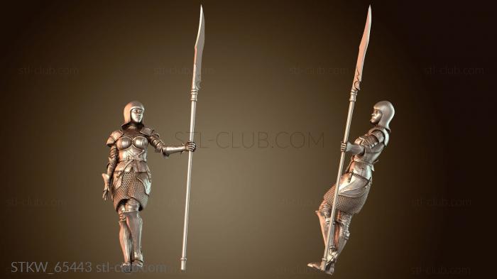 Женщина-солдат