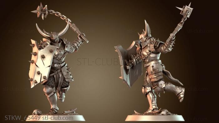 Солдатский бег с цепом