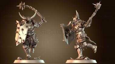 3D модель Солдатский бег с цепом (STL)