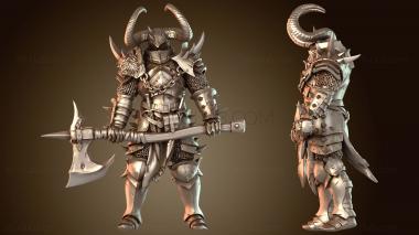 3D модель Стойка для большого топора солдата (STL)