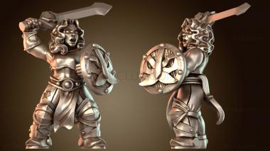 3D модель Солдат марширует (STL)