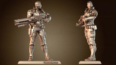 3D модель Солдат OW Gunner (STL)
