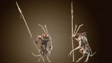 3D модель Солдатское Копье Бездействия (STL)