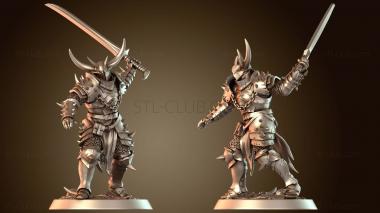 3D модель Атака солдатского меча (STL)