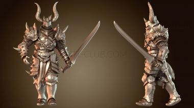 3D модель Стратегический поход солдатского меча (STL)