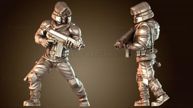 3D модель Солдат-ветеран (STL)