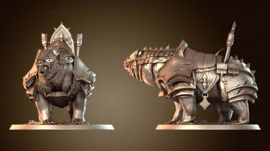 3D модель Солдатские часы-броня (STL)