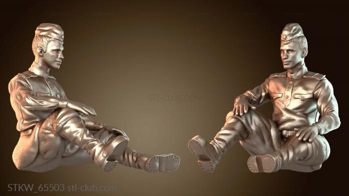 Солдаты Германии и Советского Союза на заставе Халт