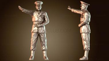 3D модель Солдаты Германии и Советского Союза Гитлер (STL)