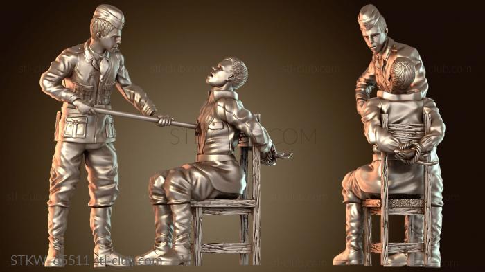 Солдаты Германии и Советского Союза Пытки Заключённый Ужас