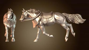 3D модель Солдаты Гонтана Лошадь Б (STL)