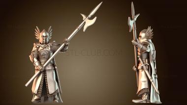 3D модель Солдаты Гонтана, гвардия короля Б (STL)