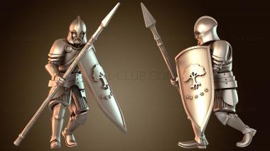 3D модель Солдаты Гонтана Солдат А (STL)