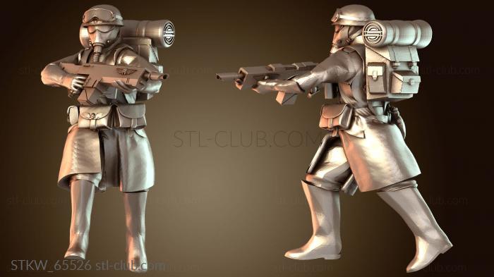 Military Солдаты Движущаяся Гвардия Элитный Лазган