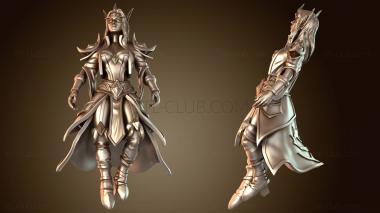 3D модель Волшебница Летающая Эльфийка (STL)