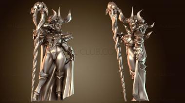 3D модель Волшебница Зелена (STL)