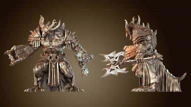 3D модель Душа Демона Пушка Топор (STL)