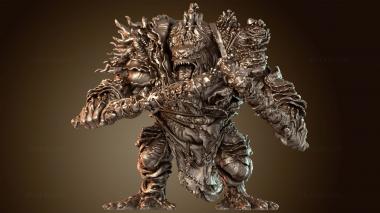 3D модель Душа Демон Мечи Тень (STL)