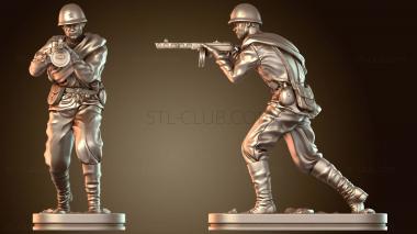 3D модель Советский офицер (STL)