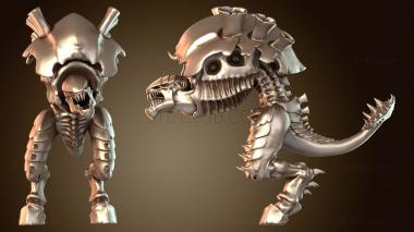 3D модель Советский солдат бежит (STL)