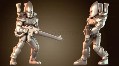 3D модель Космический эльф-хранитель (STL)