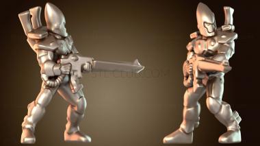 3D модель Космический эльф-хранитель-мистик (STL)