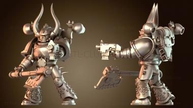 3D модель Космический богомол-осьминог (STL)