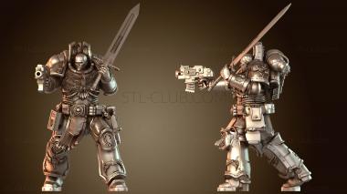 3D модель Космический десантник (STL)