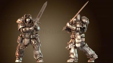 3D модель Меч космического римского агента (STL)