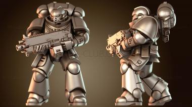 3D модель Космический Воин Заступник Ветеран (STL)