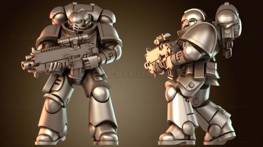 3D модель Космический Воин-Заступник Элита (STL)