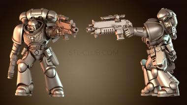 3D модель Space Warrior Tactical SBR (STL)