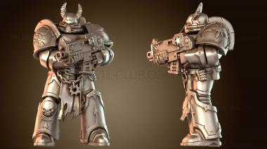 3D модель Космический воин с оружием CSM Legionnaire (STL)