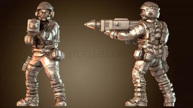 3D модель Космический защитник Альфа (STL)