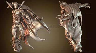 3D модель Спаун с Cape Shadow (STL)