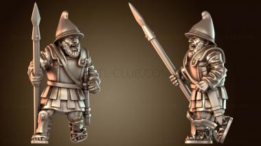 3D модель Элита Копейщика (STL)