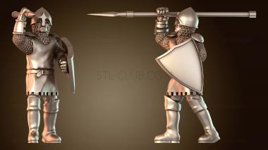 3D модель Копьеносец (STL)