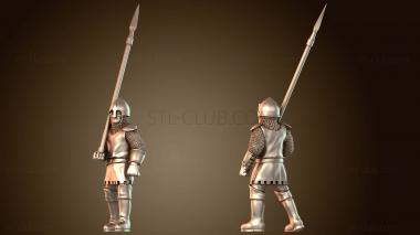 3D модель Копейщик Авангард (STL)