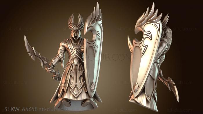 Разрушитель заклинаний, стоящая эльфийка крови