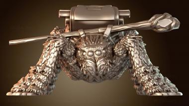 3D модель Паук-искатель приключений Чернокнижник (STL)