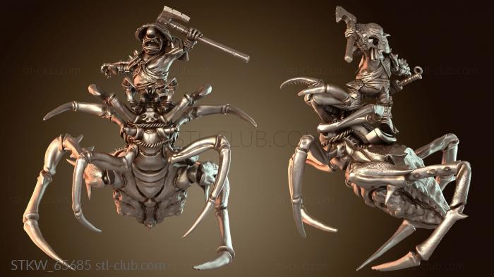 Military Паук-воинственный всадник