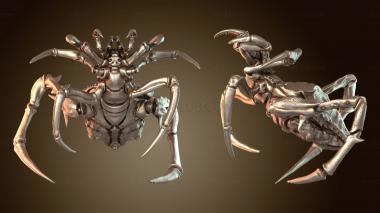3D модель Паук-воинственный зверь (STL)