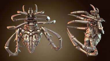 3D модель Седло Воина Паука (STL)