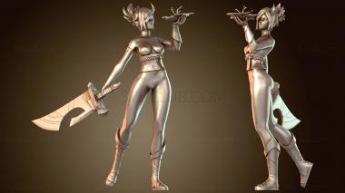 3D модель Spirit Blossom Riven NSFW (STL)