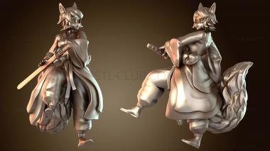 3D модель Атака воина духа (STL)